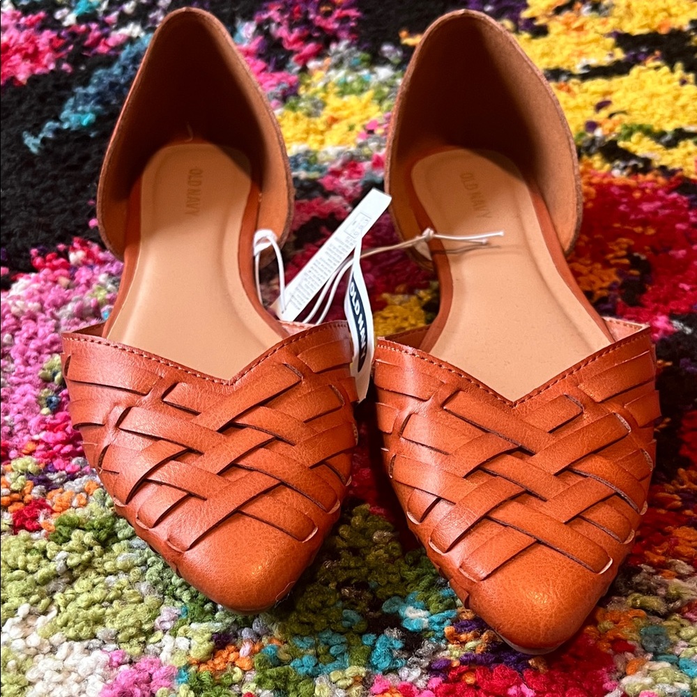 Old Navy Women's Woven Flats in Brown